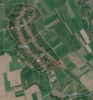 Vand TEREN INTRAVILAN-Sat Copacel, Comuna Hirseni, Jud. BV 14.7 KM de Orasul FAGARAS  - imagine 6