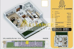 Metrou Berceni Ap 3 camere cu gradina Joy Rezidence - imagine 7