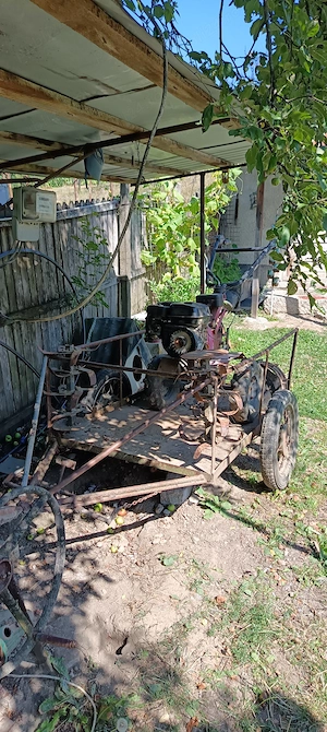 Vând motocultor Loncin LC90 functionabil cu remorcă  - imagine 3