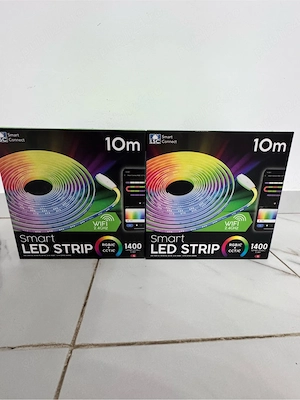 Bandă LED Smart 10 m WiFi RGB + Alb Rece Caldă   Nouă
