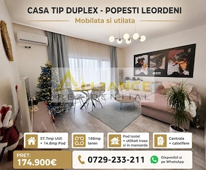CASA TIP DUPLEX - POPESTI LEORDENI - Gata de mutat