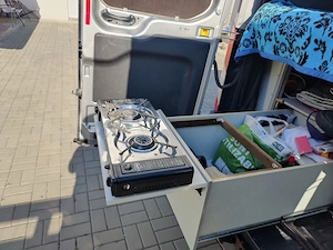Vand camper conversi ine din utilitara Ford transit 155cp tractiune fata,fabricatie 2014  12.-16000e - imagine 7