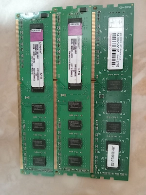 seturi placute memorie RAM ddr3 , ddr2, ddr1,etc. pt desktop laptop