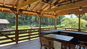 DOMENIU DE 2.1 HA CU 2 CABANE, LAC SI PADURE - OPORTUNITATE PENTRU TURISM SI RETREATURI - imagine 11