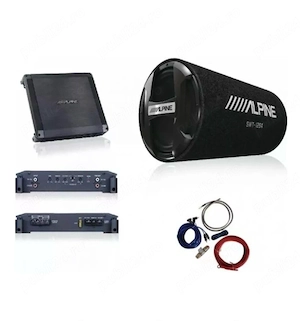 Subwoofer + Amplificator Alpine 