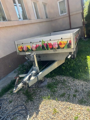 Remorcă basculabilă electrohidraulica 2700kg an 2018 - imagine 4