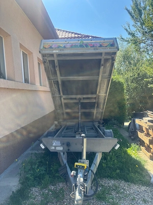 Remorcă basculabilă electrohidraulica 2700kg an 2018 - imagine 2