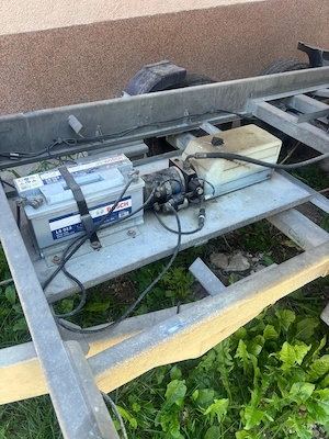 Remorcă basculabilă electrohidraulica 2700kg an 2018 - imagine 3