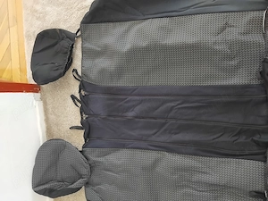 Set complet huse auto, piele + textil, ca noi - imagine 4