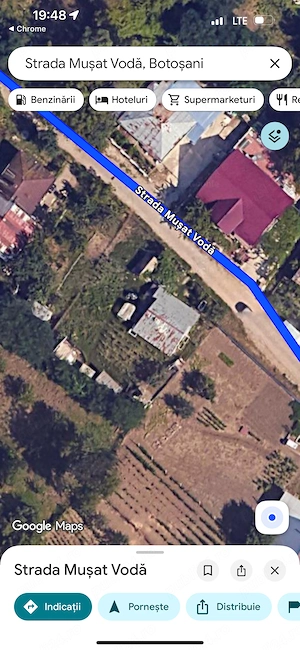 Teren intravilan de vanzare, Botosani, Strada Musat Voda nr. 15. Suprafata 250 mp - imagine 4
