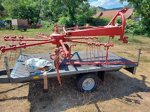 Grebla păianjen marca KUHN GA 280 pe baie de ulei stare ca nouă  - imagine 7