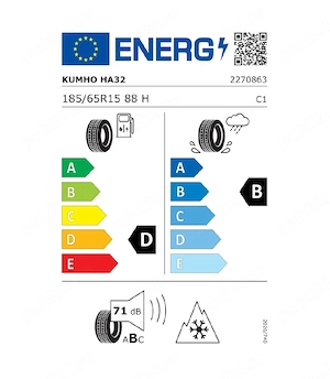 Kumho HA32 185 65R15 