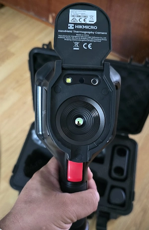 Camera termografica HikMicro M31, WiFi, Bluetooth, 64GB, pointer laser, alarma, lanterna LED