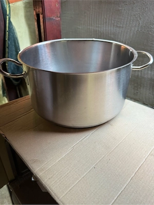 Set Oale Profesionale Inox LACOR (Made in Spain)   12L și 7L cu Capace   