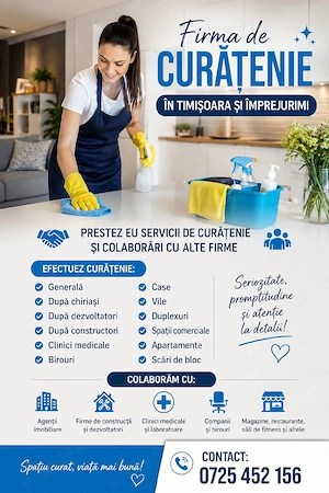 Servicii de curățenie 
