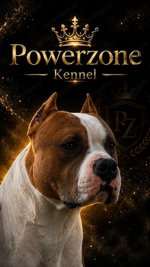 Femelă Amstaff cu pedigree  - imagine 4