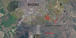 Teren intravilan 4 ha Zona Industriala Buzau, Dubla deschidere, Ideal investitie