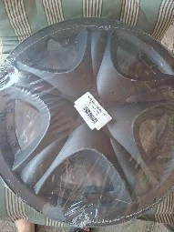 Set 4 capace roți 14" Bari - Negru Mat - NOI în țiplă