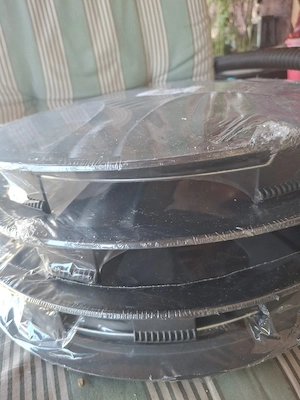 Set 4 capace roți 14" Bari - Negru Mat - NOI în țiplă - imagine 2