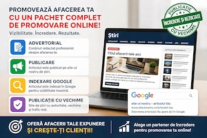 Advertoriale pentru firme sau evenimente 