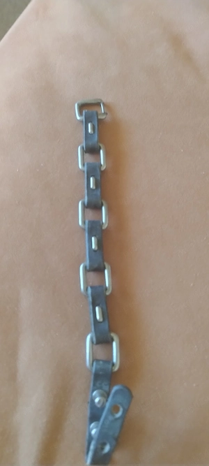 1bratara inox +1 brățară piele 