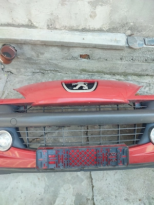 Bară față Peugeot 207 roșu 