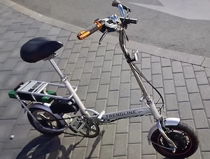 Mini bicicletă electrică pliabilă