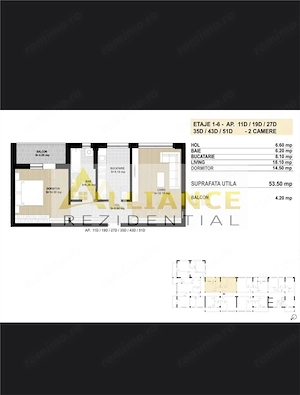 Ap 2 camere Grand Arena - imagine 6