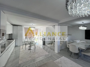 Duplex mobilat si utilat-3 camere-300 m de  STV