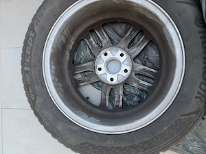 Vand set complet jante aliaj ATS Antares+ anvelope pe 16 Hankook 205/60/16" de iarna,Skoda Octavia 4 - imagine 2