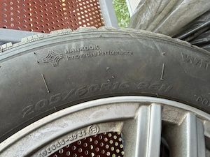 Vand set complet jante aliaj ATS Antares+ anvelope pe 16 Hankook 205/60/16" de iarna,Skoda Octavia 4 - imagine 5
