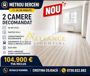 Apartament 2 camere Popesti Leordeni Metrou Berceni