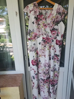 Superbă rochie damă lungă de vară Elegante,  Nou!( 48  50)