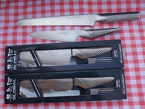 Set 4 cutite bucatarie premium GLOBAL Yoshikin Japonia