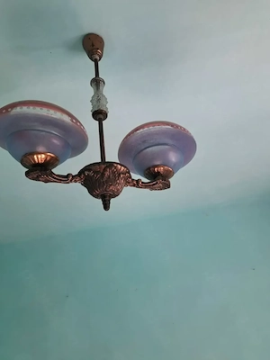 Superb candelabru  lustră vintage  retro anii 70'- 80'
