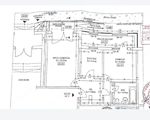 Ocazie!!! apartament 2camere dec.77000  