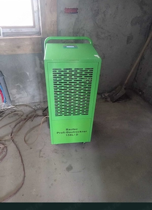 Dezumidificator profesional Industrial, de construcții BAUTEC, 158 litri pe zi