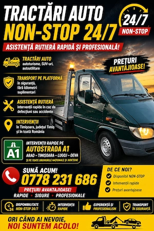 Tractari auto 24 7
