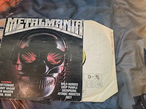Disc Vinil Metalmania-  Heavy Metal   Hard Rock Compilation LP