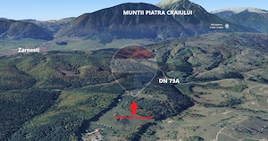 Teren extravilan Poiana Marului 1092mp, inconjurat de padure