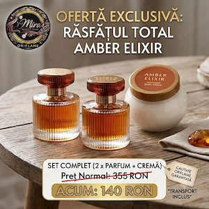 Set Amber elixir la 140 Lei