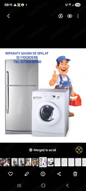 Reparati Frigidere la domiciliu