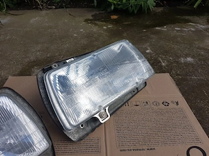 Faruri  originale VW Jetta 2 , 84 - 92 , stare f buna , raritati , 165941005 F , 1AH004785-03  - imagine 4