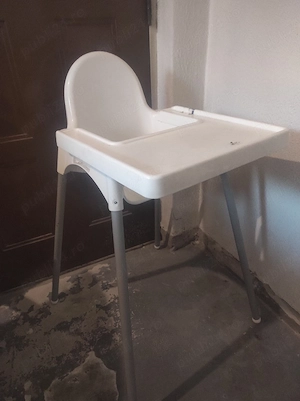 Scaun inalt de masa pentru bebe Ikea Antilop