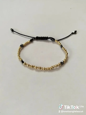 Handmade brățări și coliere aur 14 k și argint 925 