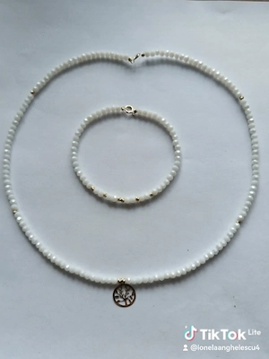 Handmade brățări și coliere aur 14 k și argint 925 