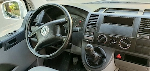 Volkswagen Transporter T5 1.9 102 cai 6 locuri  clima dublacabina  - imagine 3