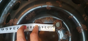 Roată completă Continental 185/65 R15 + jantă tablă 5x100 ET49 VW Golf 4 Bora Octavia - imagine 4
