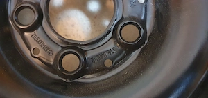 Jantă originală Mercedes 5x112 ET54 5½Jx15H2 cu anvelopă Michelin 195/50 R15 - imagine 4