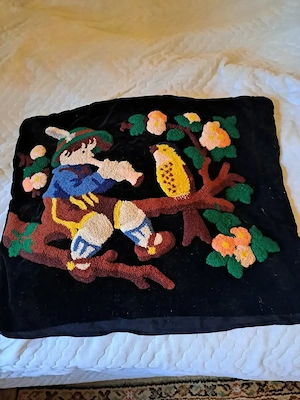 Superbă husă pernă decorativă vintage